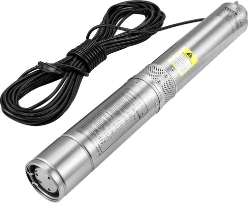 1/2HP 4" Deep Well Submersible Pump 28GPM 167ft Stainless Steel 115V S471