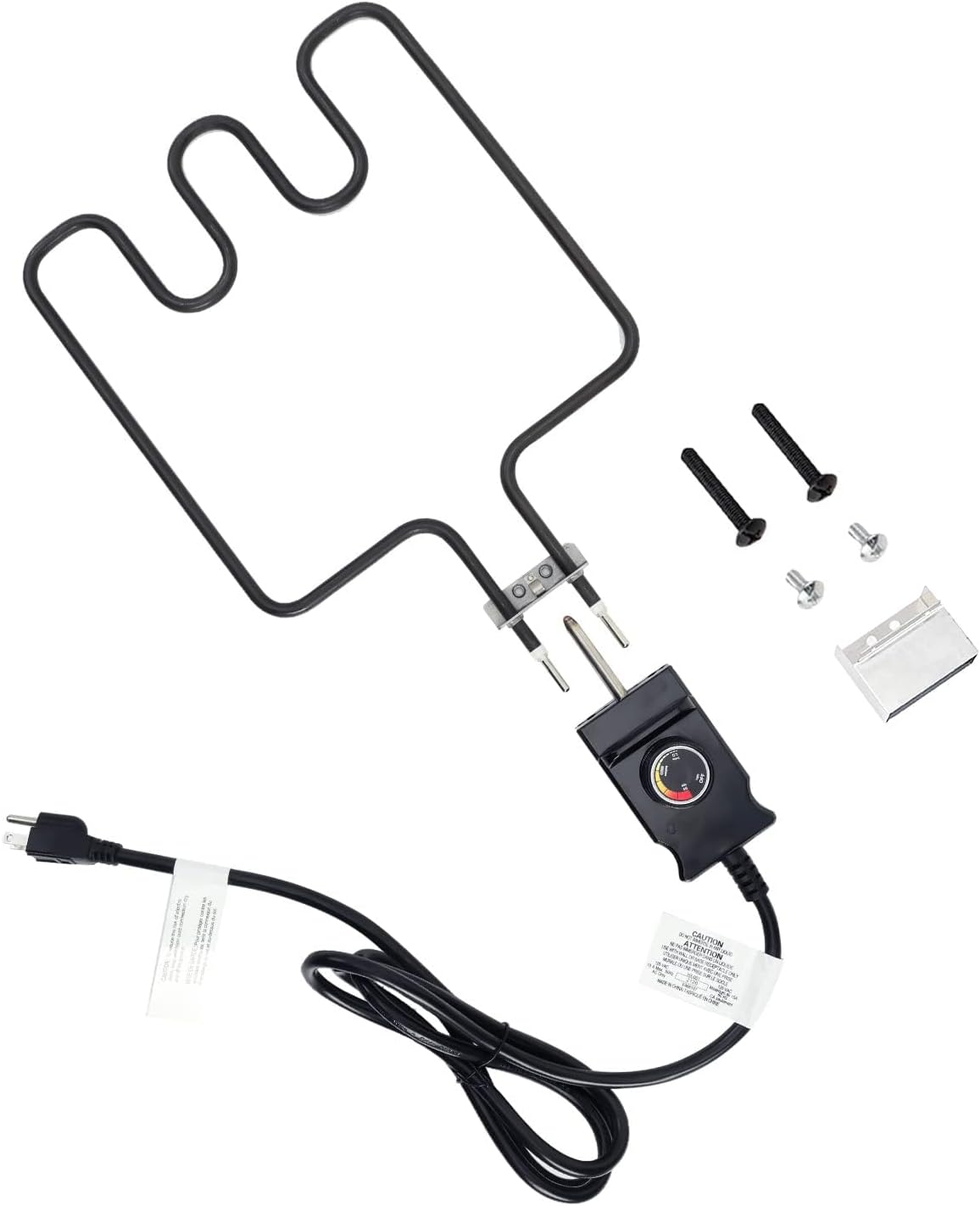 1500 Watt Heating Element with Adjustable Thermostat Cord Controller W271