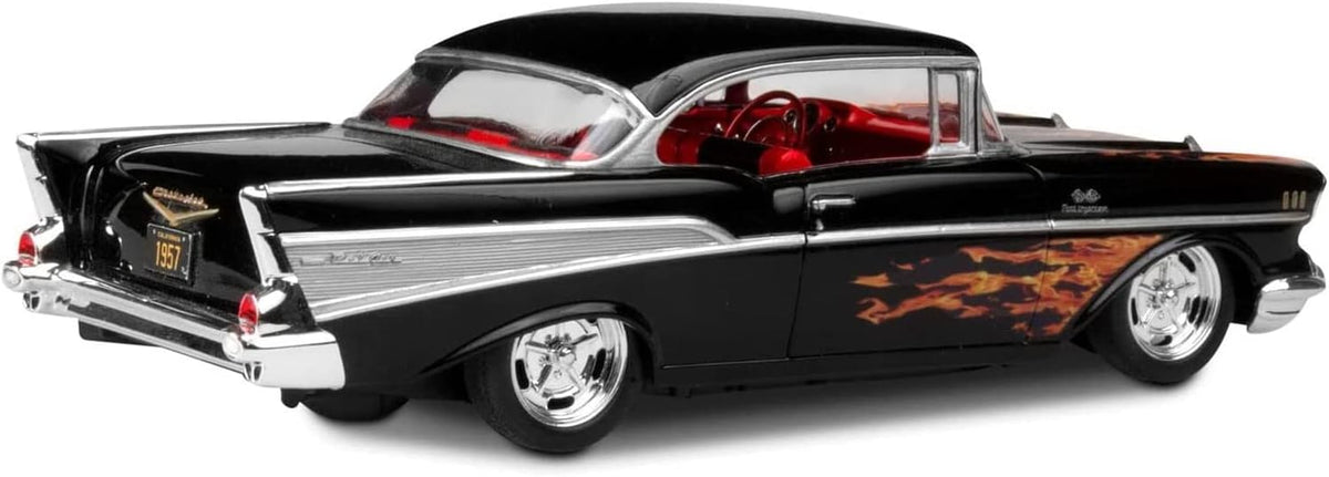 1:25 Scale 30-Piece Black Plastic Model Car Kit U746