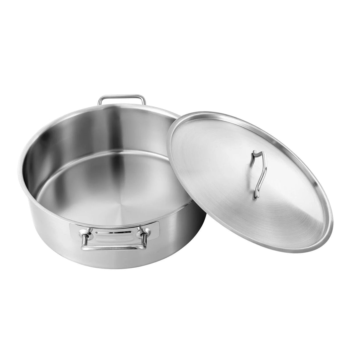 11 Quart Stainless Steel Stockpot with Lid Y6332
