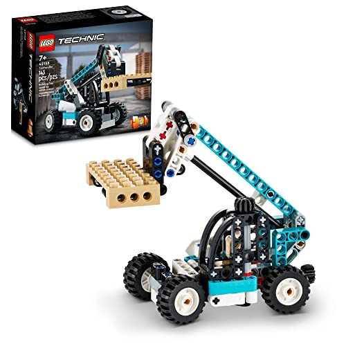 2 in 1 Telehandler Forklift Tow Truck Building Set Z100