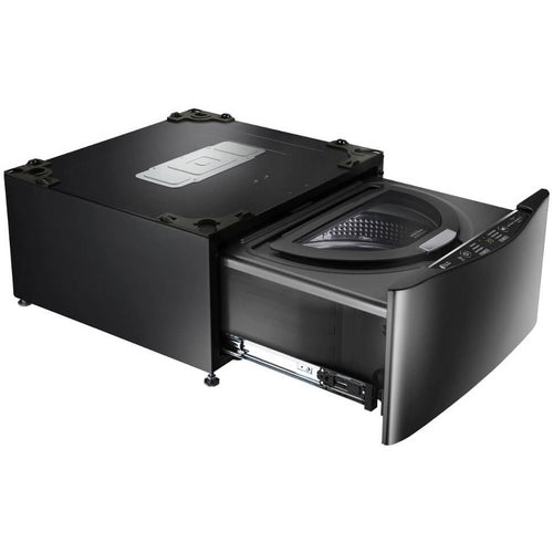 1.0 Cu. Ft. Black Stainless Pedestal Washer C9500
