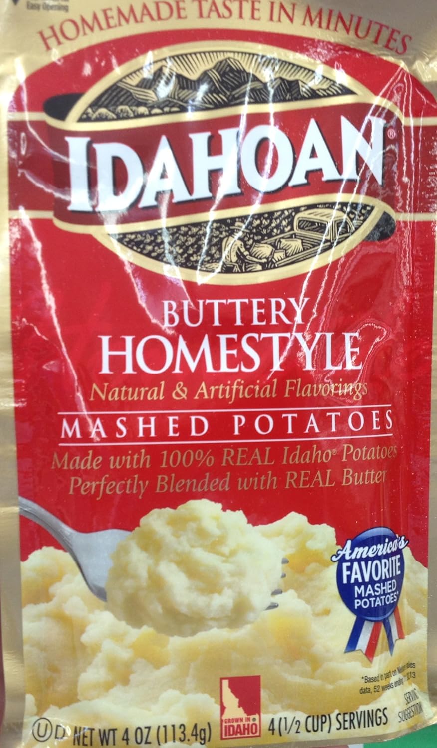 Butter Homestyle Mashed Potatoes 4 oz. Z7766