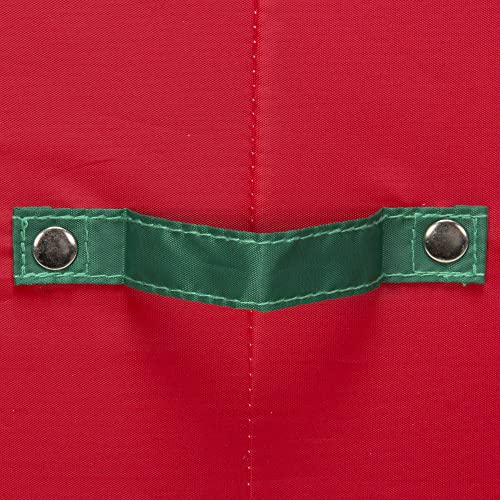 Medium Red Christmas Tree Ornament Storage Box P761