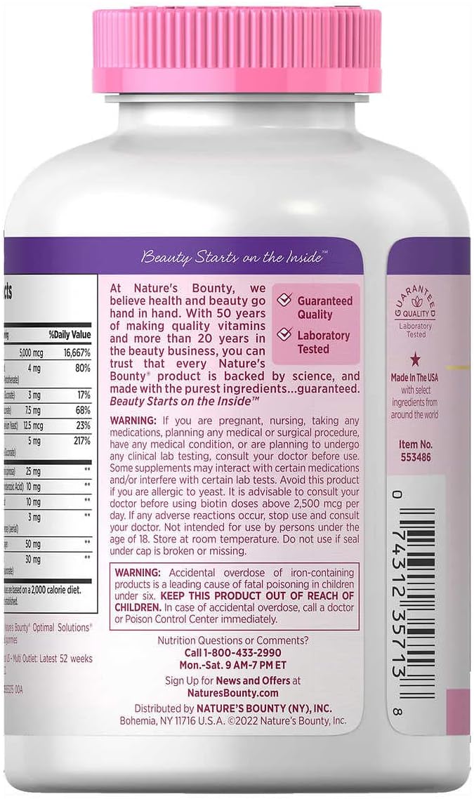 5,000mcg Biotin 250 Count Q873157