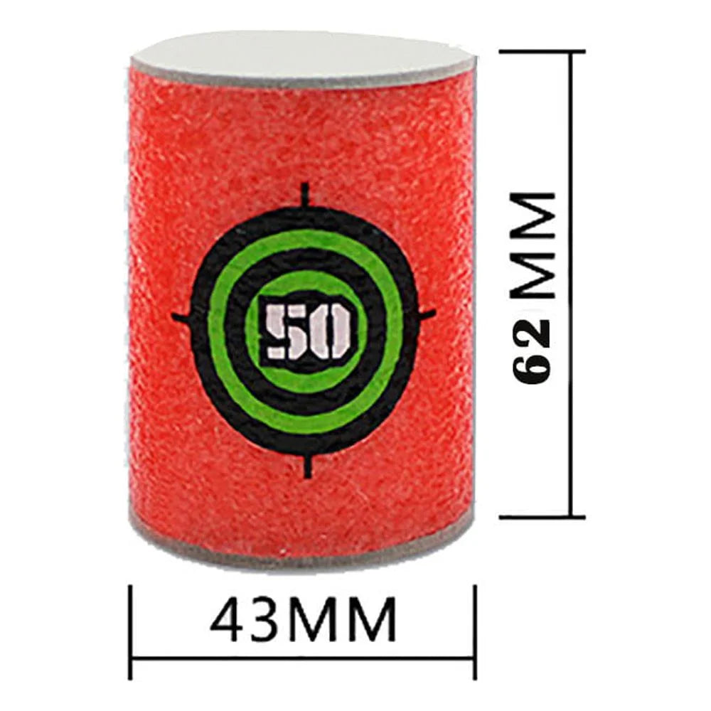 18Xeva Soft Bullet Target Dart For Nerf N-Strike Elite Series Blasters Kids Toy U29034