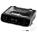 Smokeless Grill, Griddle, & Air Fryer with Built-in Temperature Probe L495889