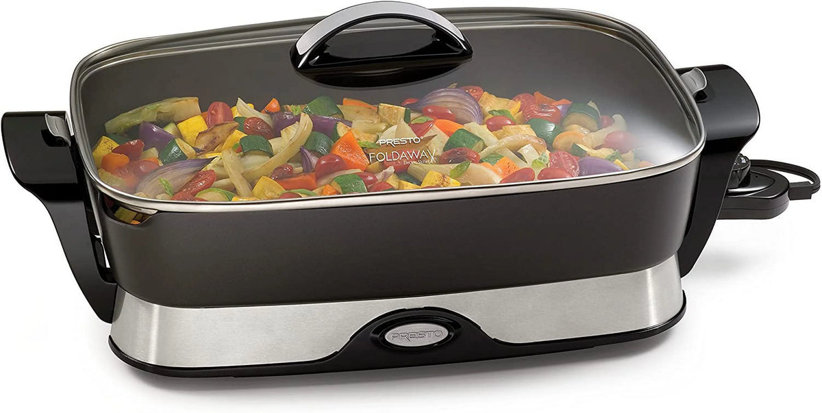 16-Inch Electric Skillet with Glass Cover S43495
