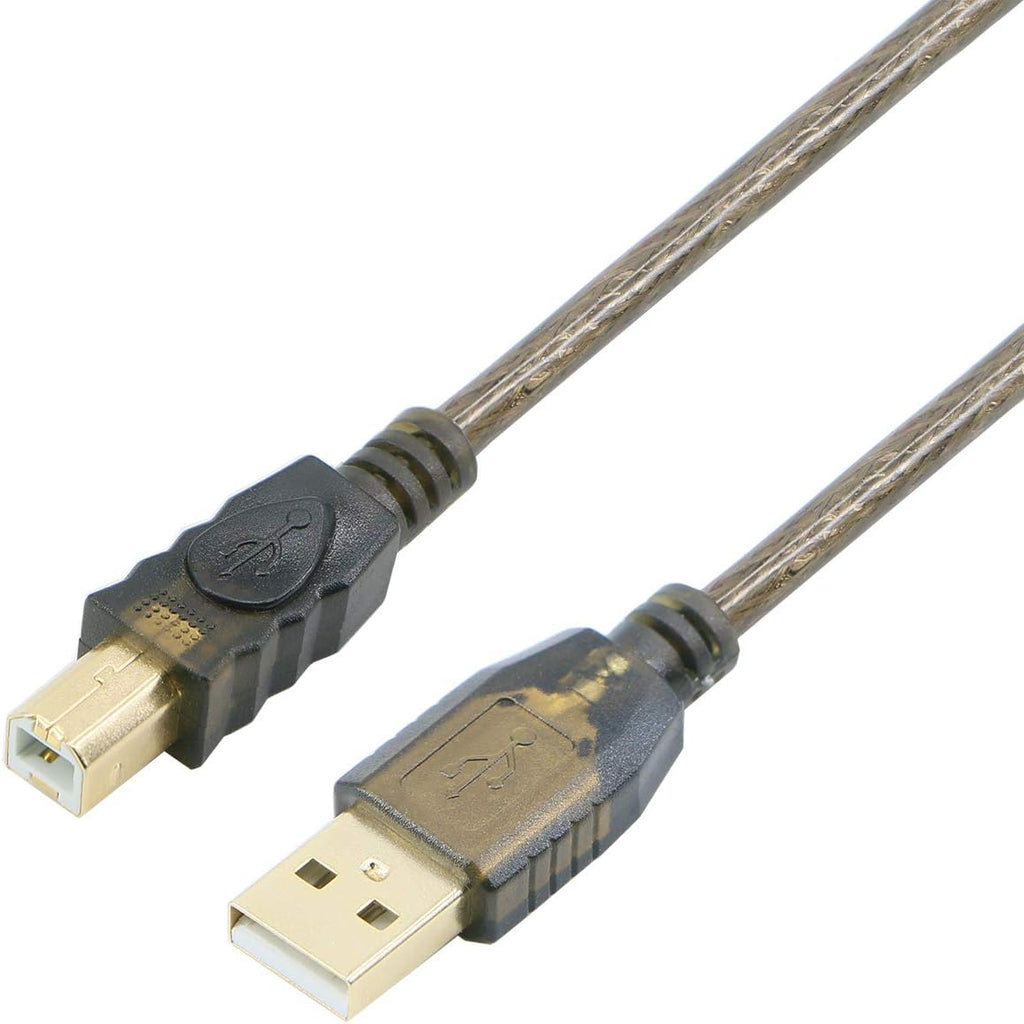 USB 2.0 Cable A Male to B Male (100 Feet) Pack of 2 N314353