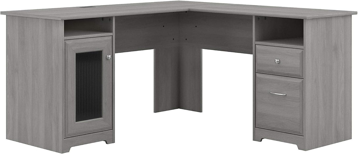 Ash Gray L Shape Desk G608743