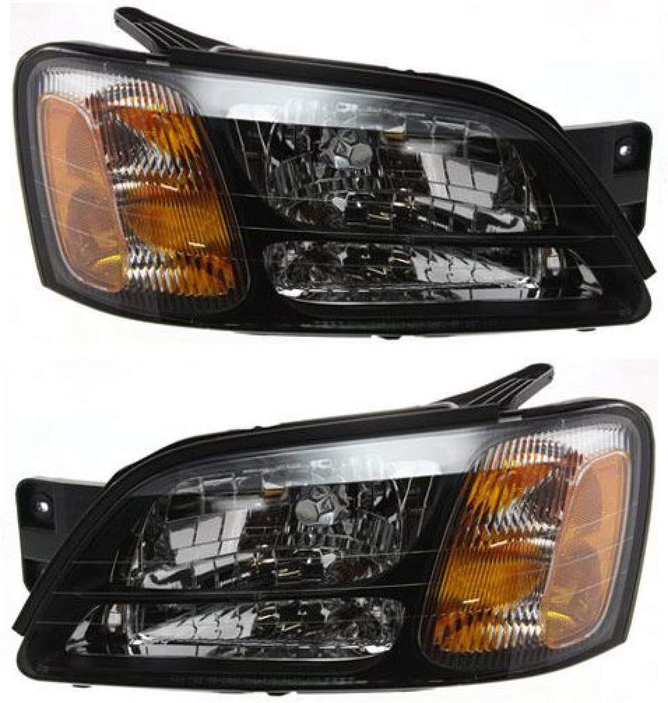 Subaru Baja Headlight Assembly Pair Halogen O50775