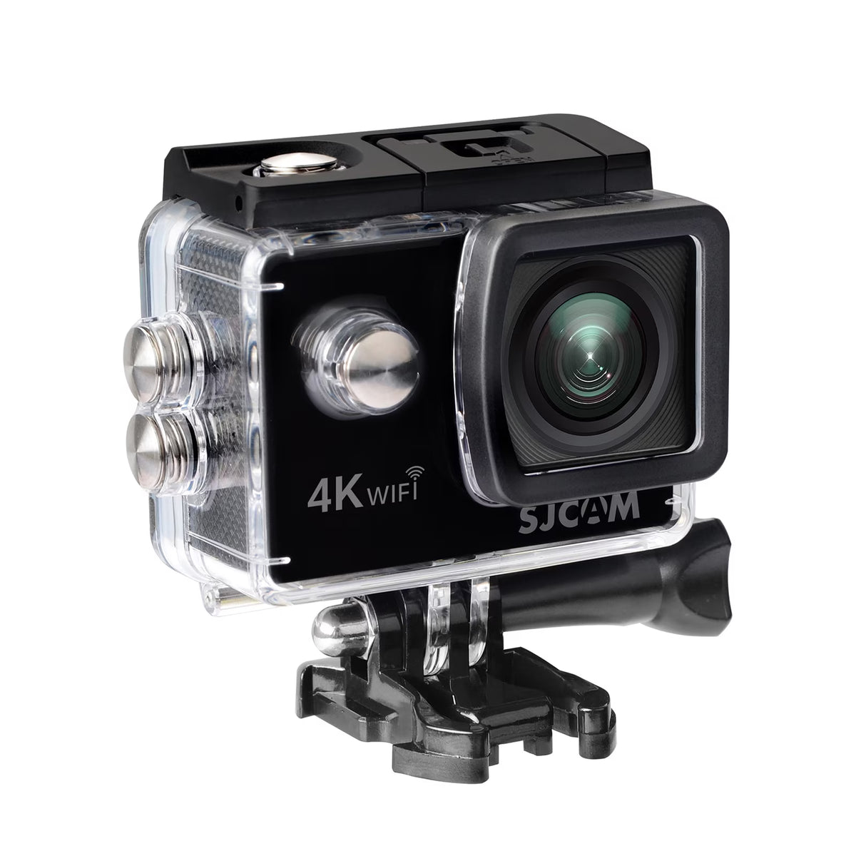 4K Sports Camera with 2-inch IPS Screen, 16MP, 170° Wide Angle, Waterproof Case Y781287