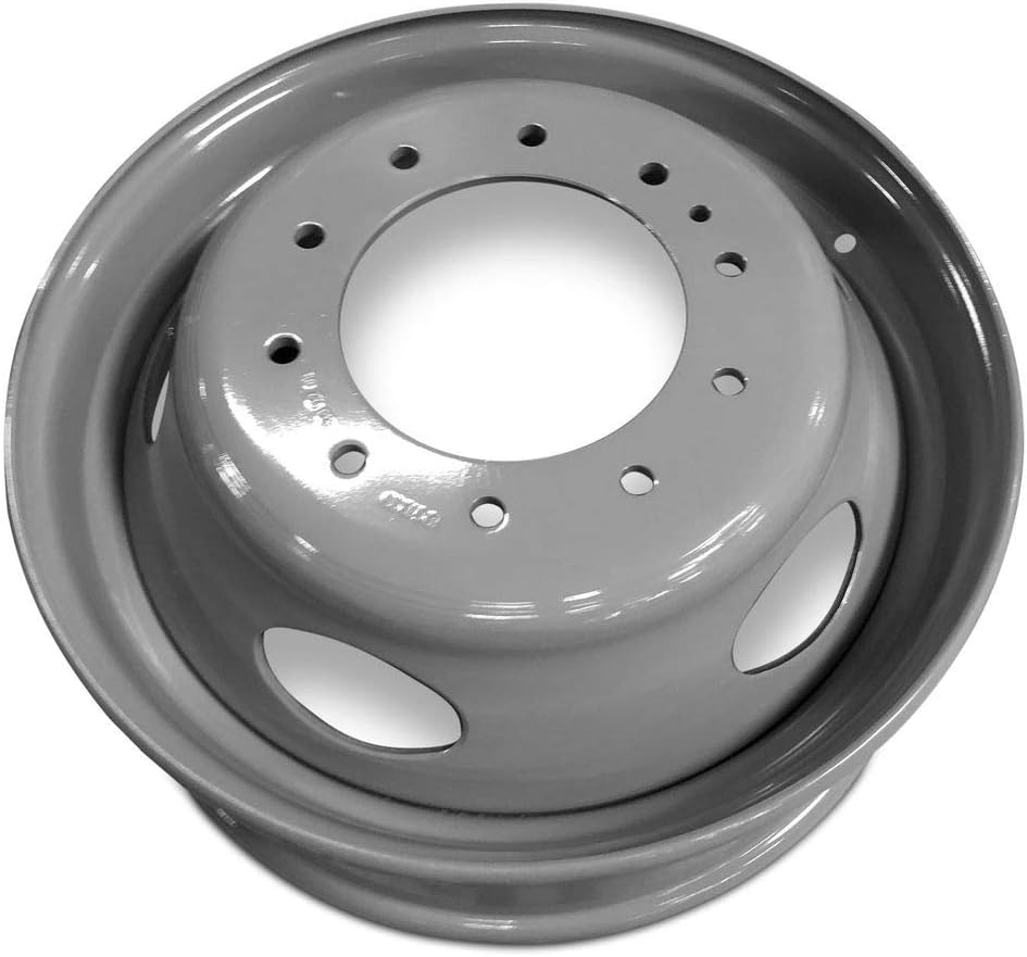 19.5 Inch 10 Lug Gray Steel Wheel Rim V290