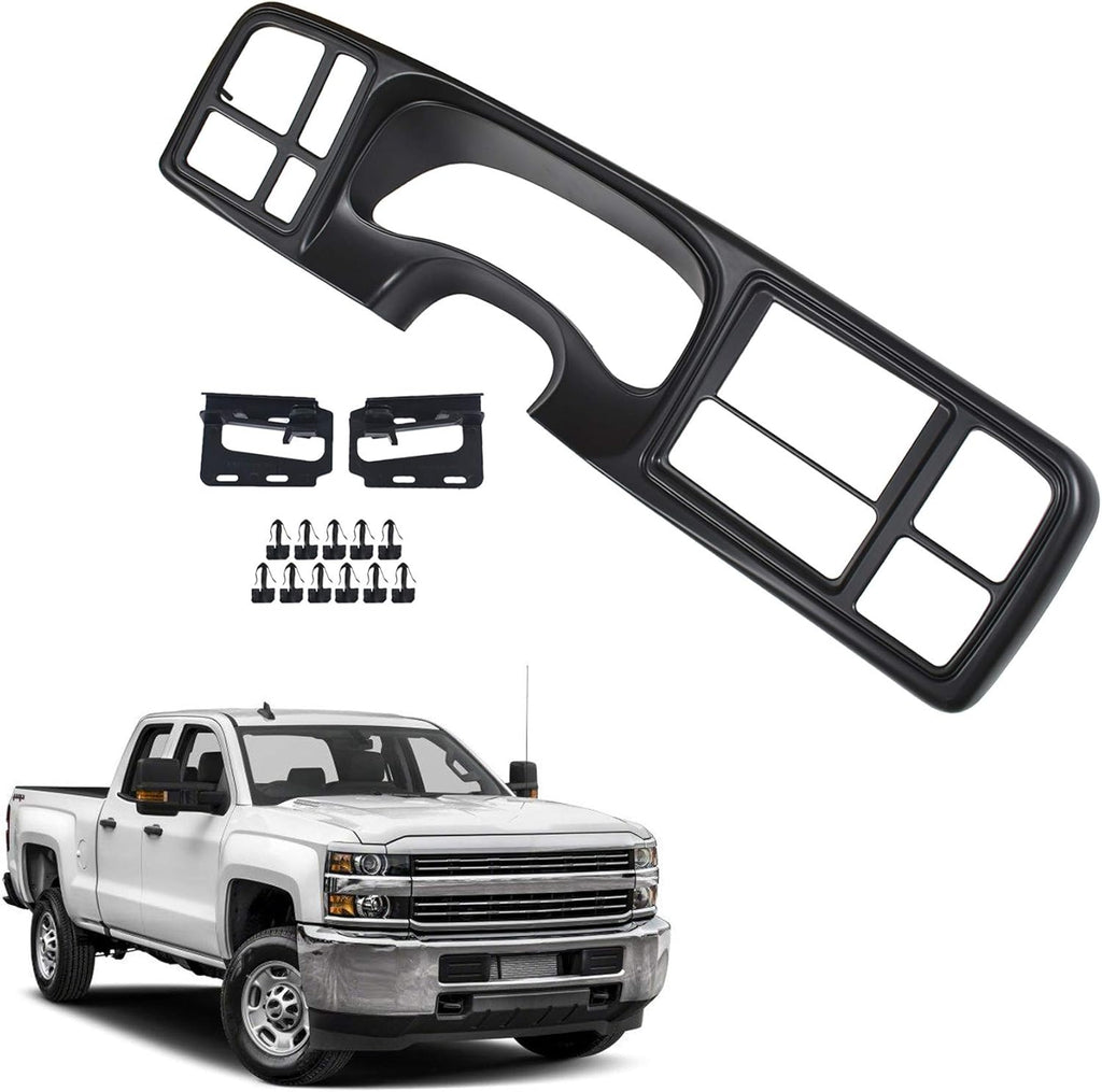 Double Din Truck Dash Kit Matte Black L80738