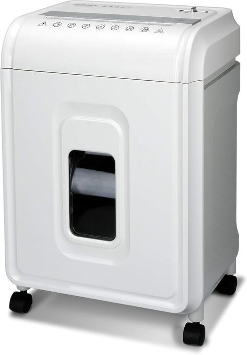 10-Sheet Micro-Cut Paper Shredder, P-5, White B950