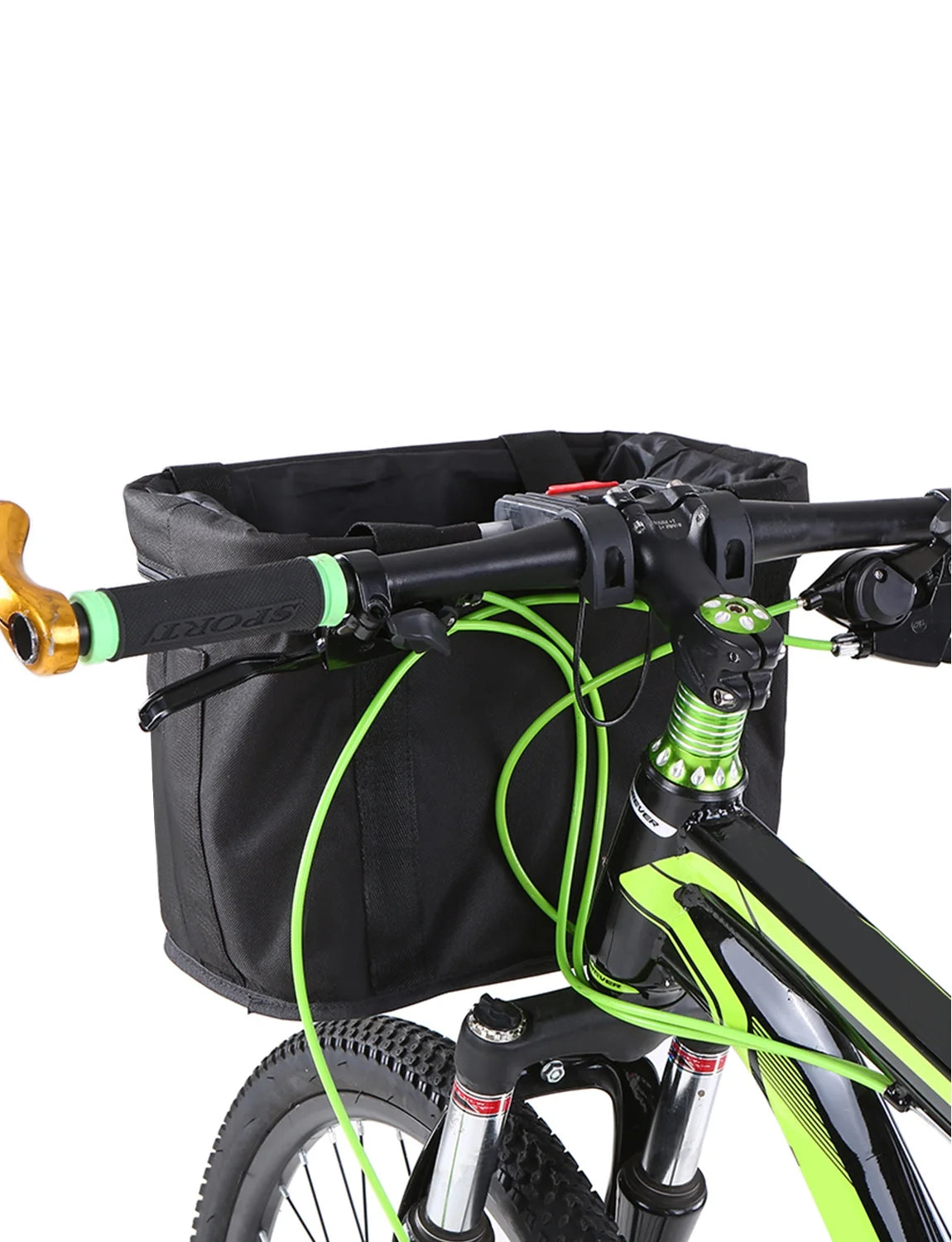 Removable Waterproof Bike Pannier Handlebar Basket Bag K269615