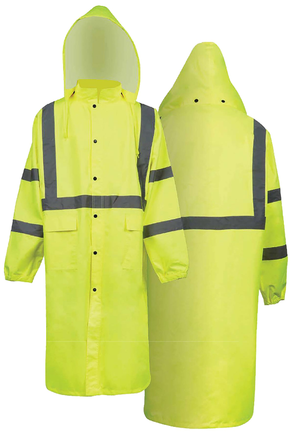 Lime Waterproof Rain Coat Q875681