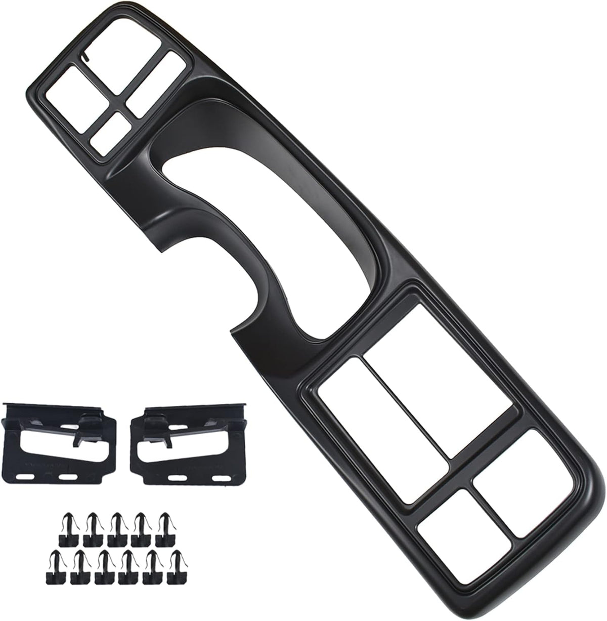 Double Din Truck Dash Kit Matte Black L80738