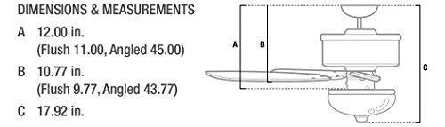 42-Inch New Bronze Ceiling Fan Kit B946